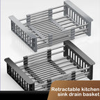 Expandable Kitchen Sink Drain Rack