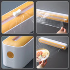Food Film & Foil Dispenser with Cutter