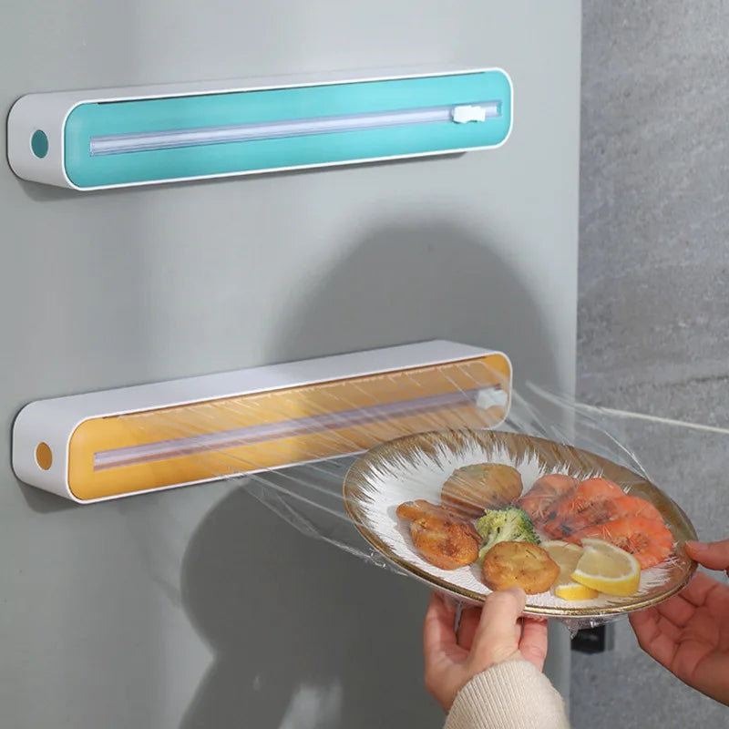 Food Film & Foil Dispenser with Cutter