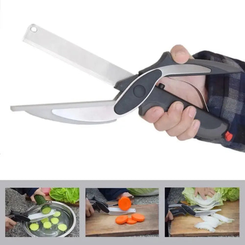 2-in-1 Stainless Steel Kitchen Shears