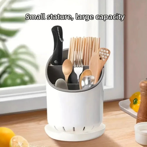 Chopsticks Storage Holder with Drain Tray