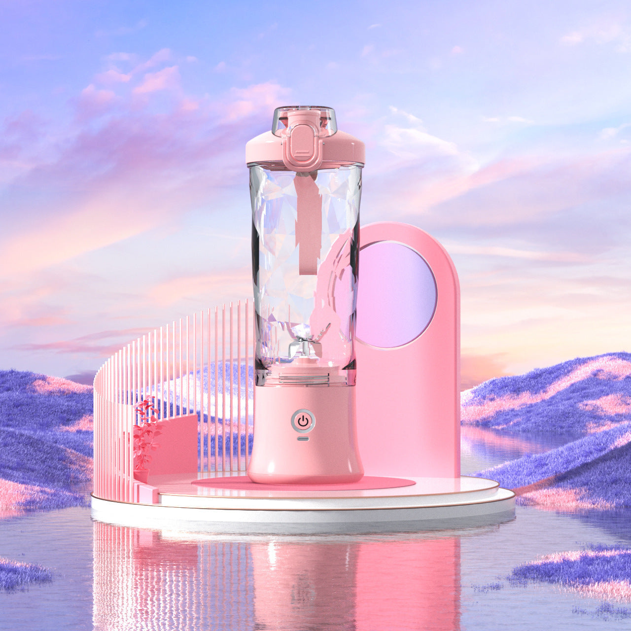 Portable 6-Blade Blender