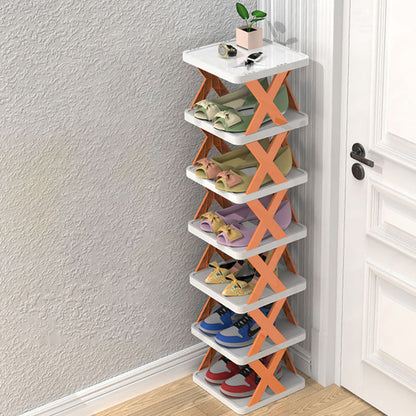 Folding Multi-Layer Shoe Rack